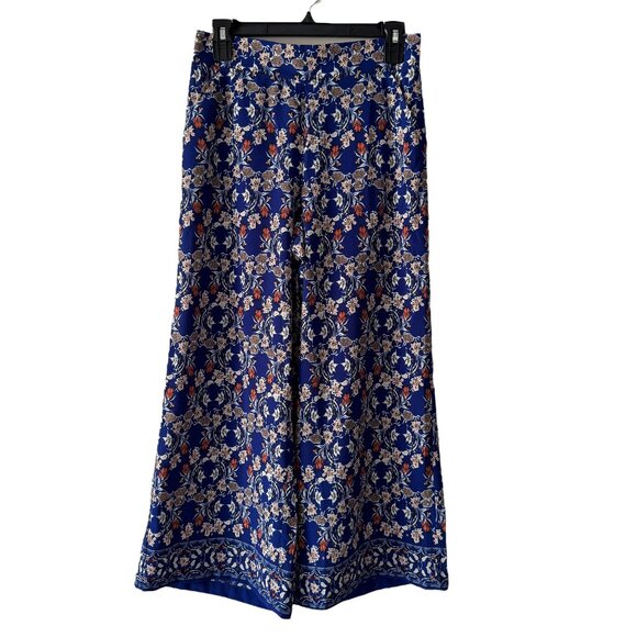 🆕 Max Studio Floral Wide Leg Pants - Picture 1 of 6